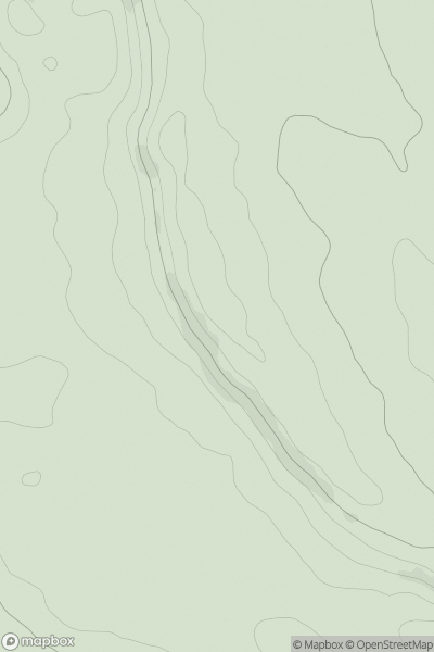 Thumbnail image for Hermitage Hill [Shropshire] showing contour plot for surrounding peak